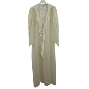 Vintage Victoria’s Secret Gold Label Women’s Robe Size S